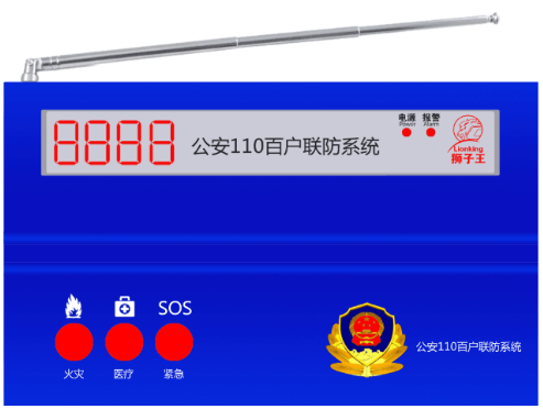 一呼百应联防型报警主机